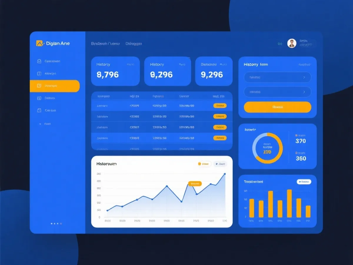 历史开奖记录数据展示界面